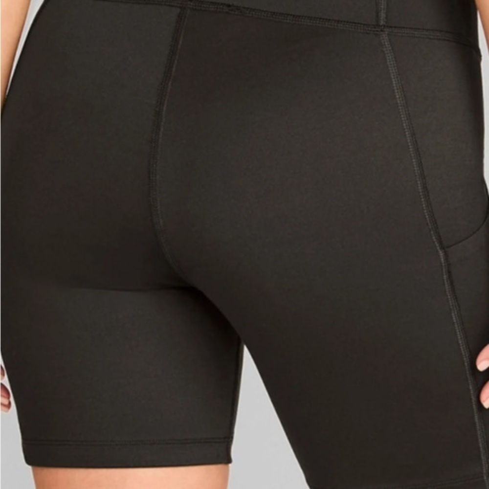 J. Crew Women's Black Bike Shorts SIZE M